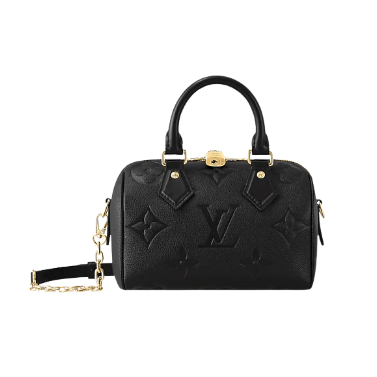 Louis Vuitton Bag | Handbag In Black Monogram Empreinte Leather