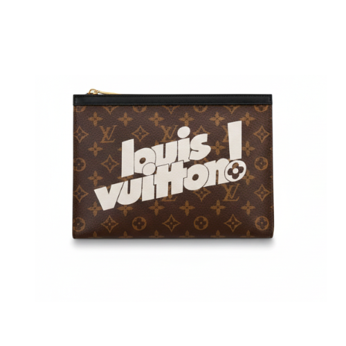 Louis Vuitton Pouch | Pouch Leather Graphic Logo