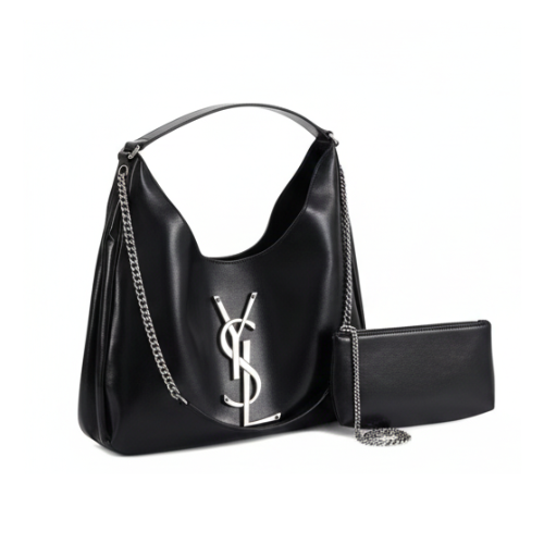 Saint Laurent Bag | Le 5 A 7 Leather Hobo Bag