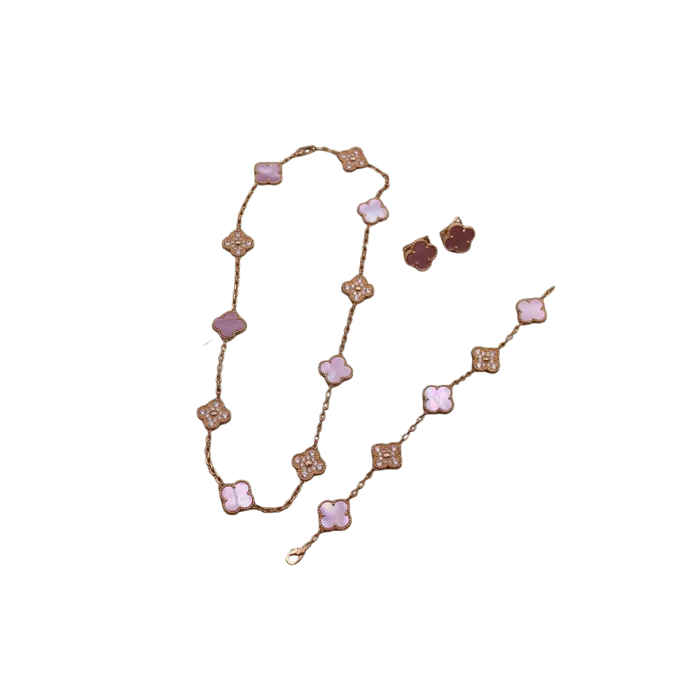 Van Cleef & Arpels Jewelry | Bracelet Silver Pink Pearl
