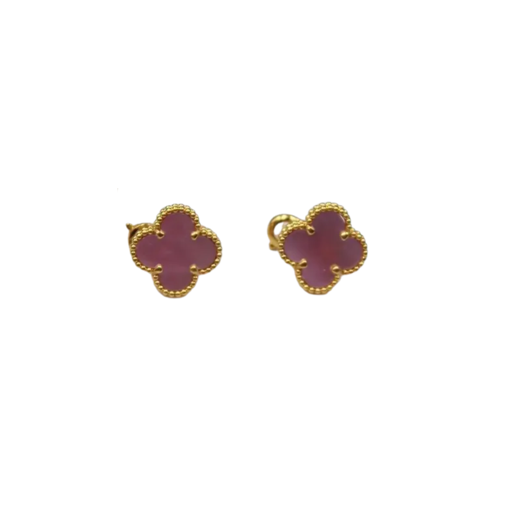 Van Cleef & Arpels Jewelry | Gold with Pink Mother of Pearl