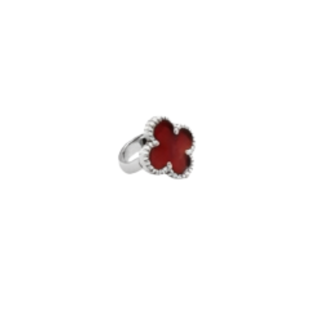 Van Cleef & Arpels Jewelry | Alhambra Red Clover Jewelry Set