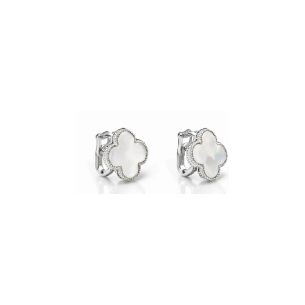 Van Cleef & Arpels Jewelry | Alhambra White Clover Jewelry Set