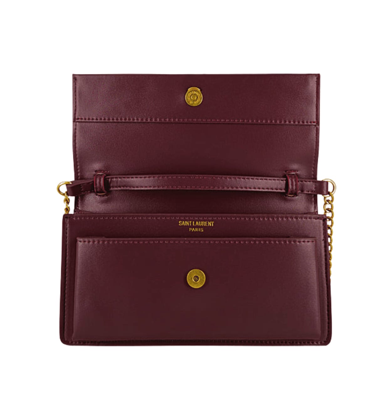 Saint Laurent Bag | Sunset Medium Handbag Burgundy
