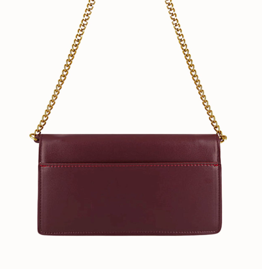 Saint Laurent Bag | Sunset Medium Handbag Burgundy