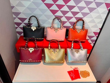 Valentino Bag Garavani Rockstud Mini Grainy Calfskin