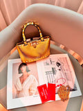 Valentino Bag Garavani Rockstud Mini Grainy Calfskin Gold