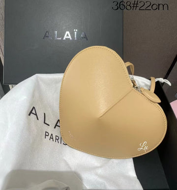 Alaïa Bag Le Cœur Bag Calfskin Light Skin