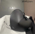 Alaïa Bag Le Cœur Bag Calfskin Grey
