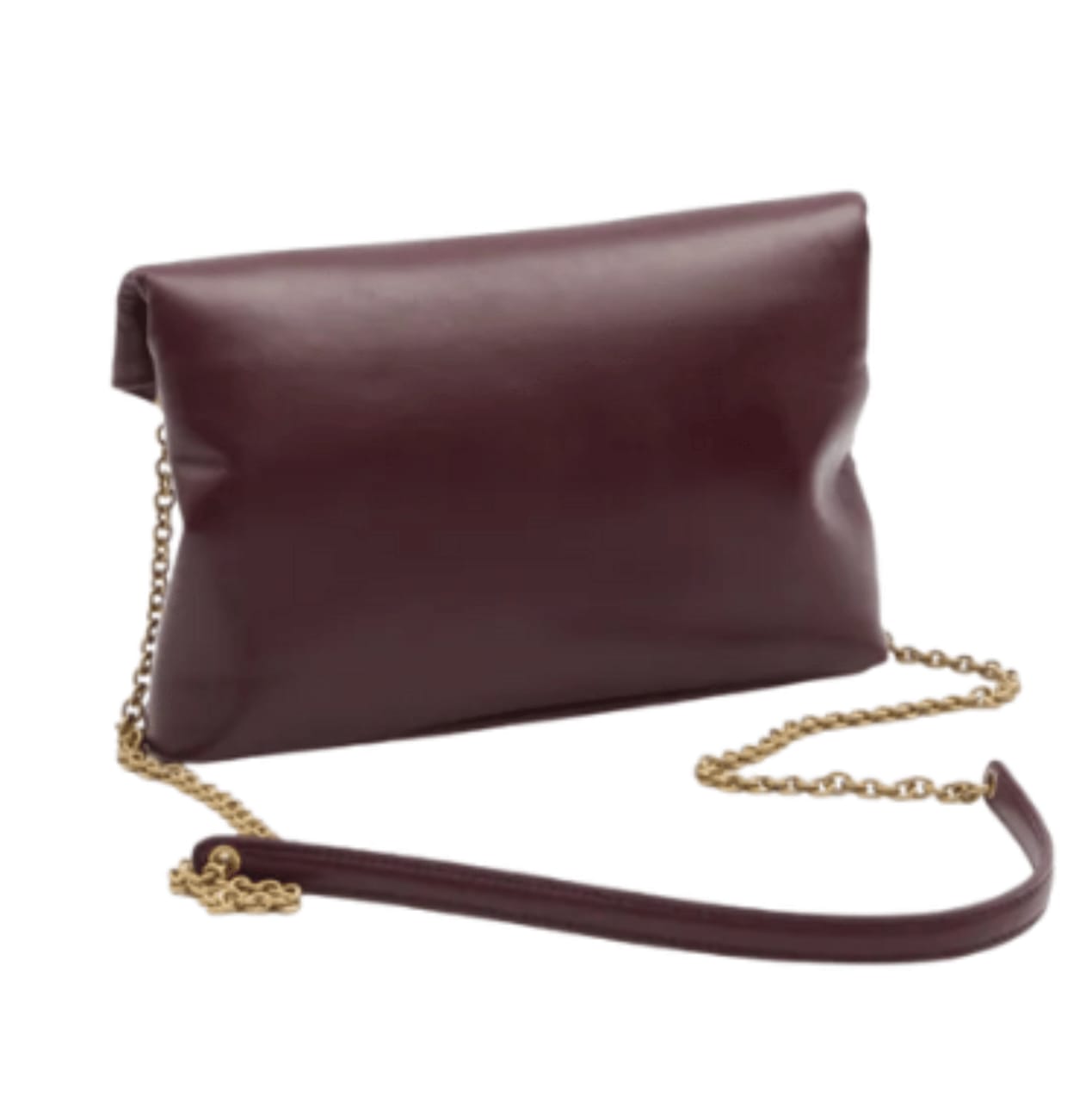 Saint Laurent Bag | Cassandre Flap Chain Shoulder Bag Dark Ruby Calfskin Leather