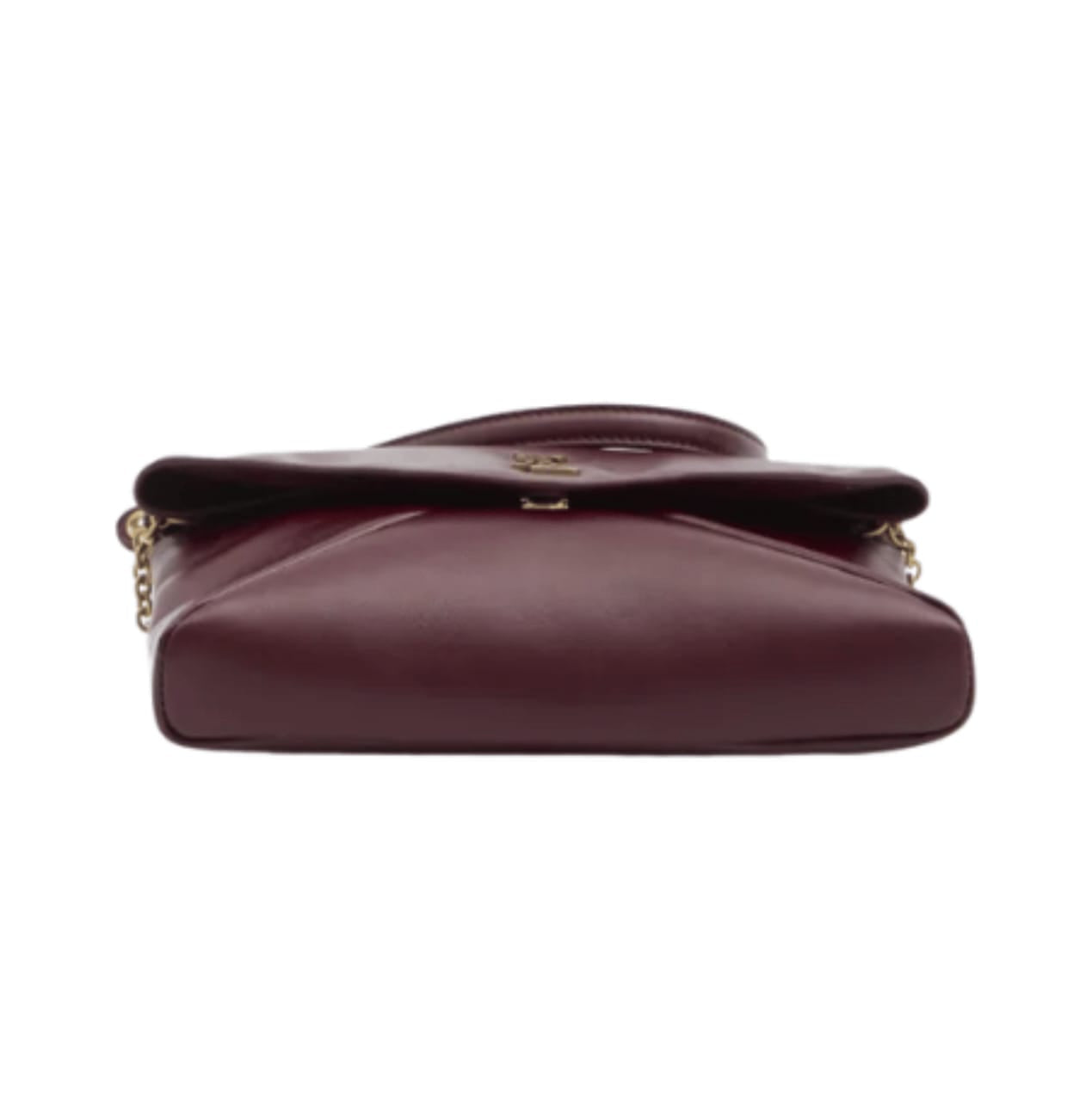 Saint Laurent Bag | Cassandre Flap Chain Shoulder Bag Dark Ruby Calfskin Leather