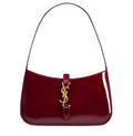 Saint Laurent Bag | Le 5 À 7 Mini Patent-Leather Shoulder Bag Dark Red