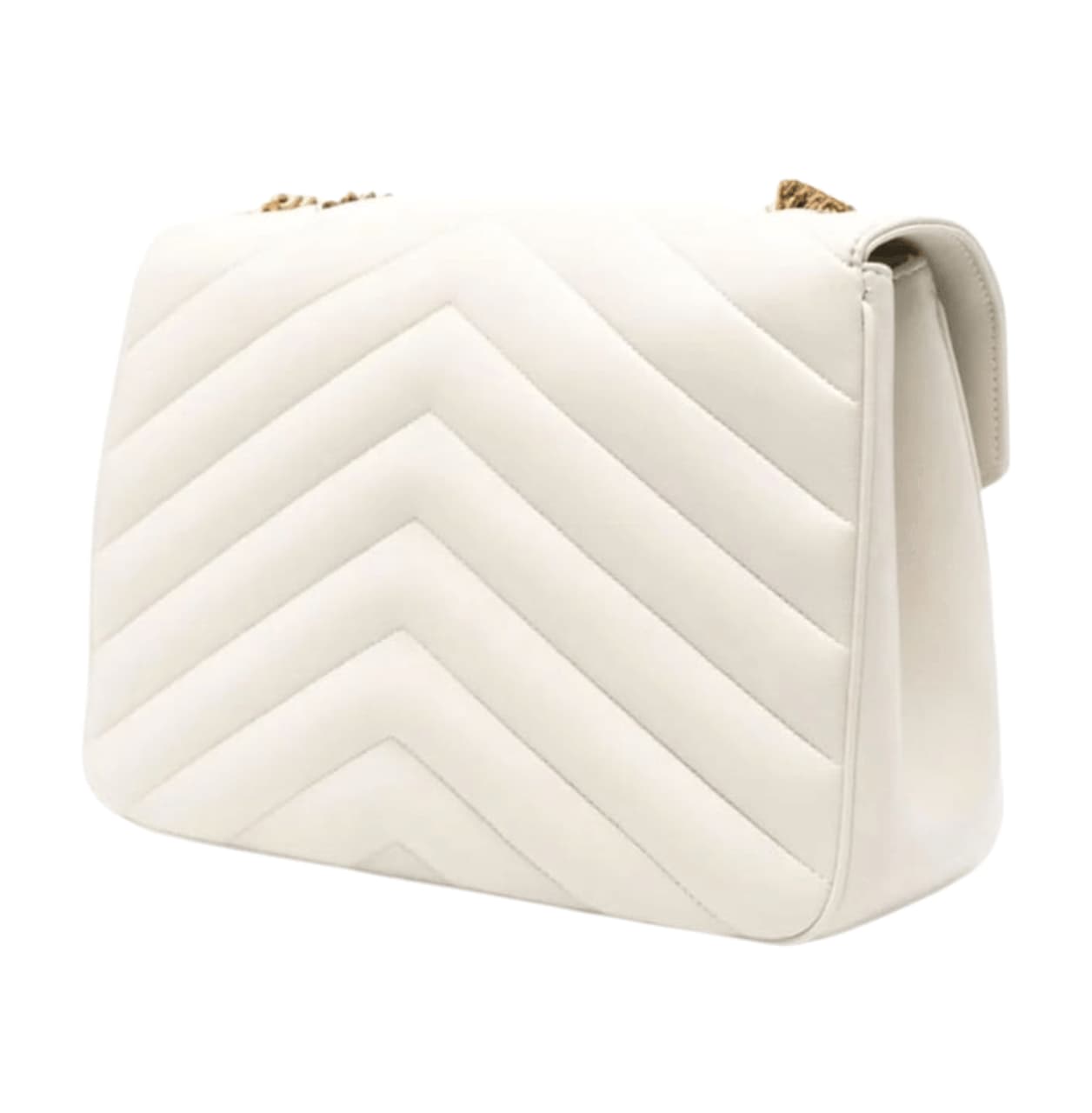 Saint Laurent Bag | Loulou Shoulder Bag White