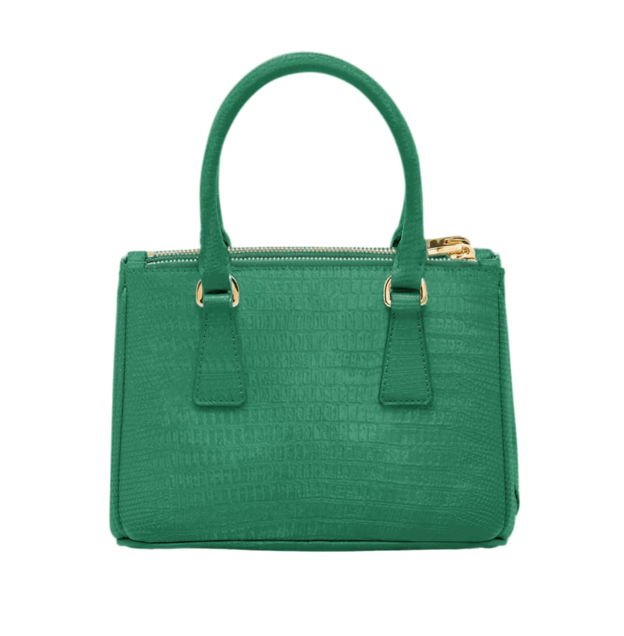 Prada Bag | Saffiano Leather Top-Handle Bag Green