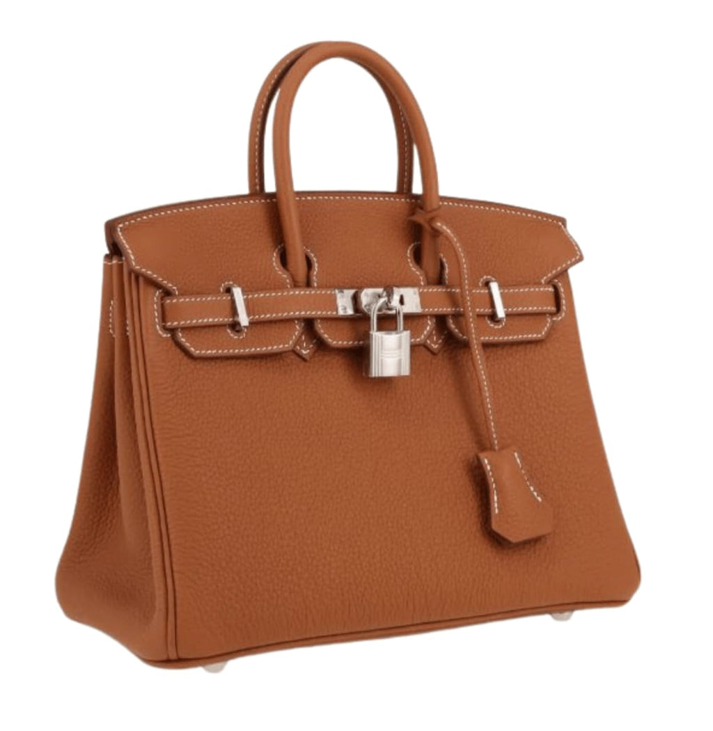 Hermès Bag  | Birkin 25 Bag In Gold Togo