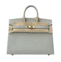 Hermès Bag | Birkin 25 Handbag Pale Grey