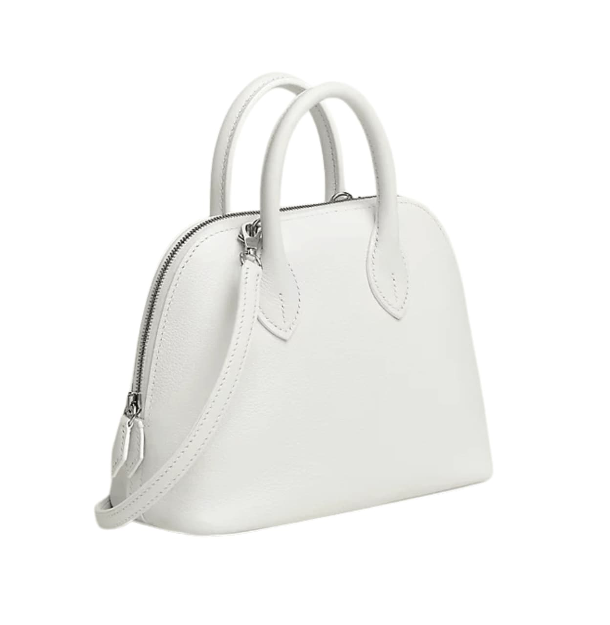 Hermès Bag | Bolide 1923 Mini Bag In New White Evercolor Leather