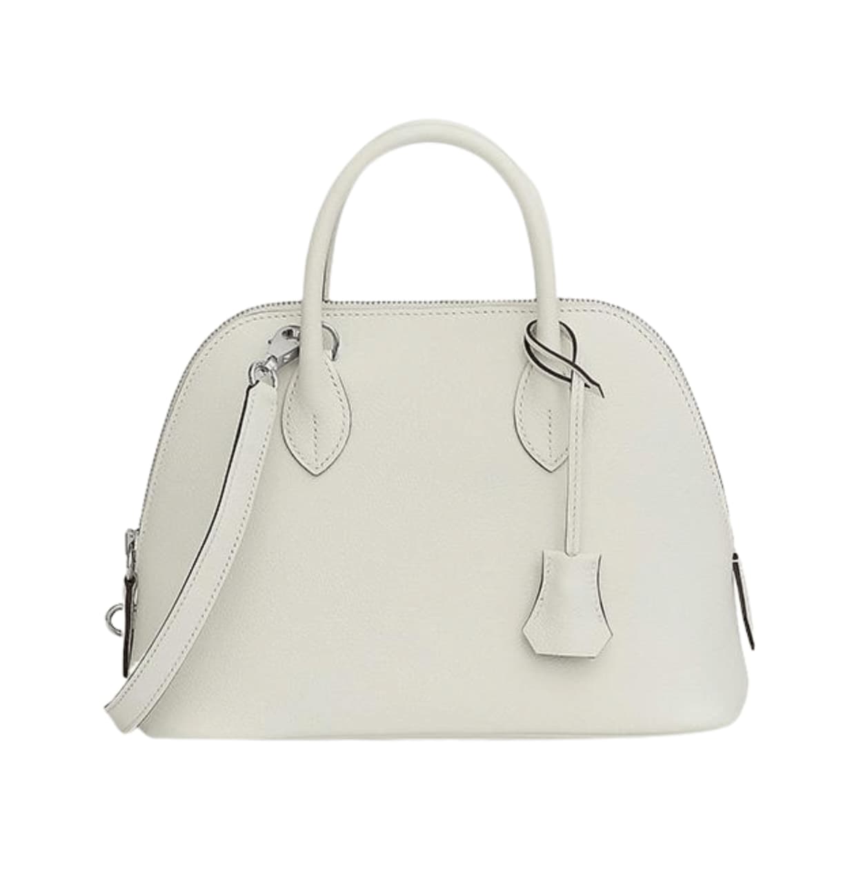 Hermès Bag | Bolide 1923 Mini Bag In New White Evercolor Leather