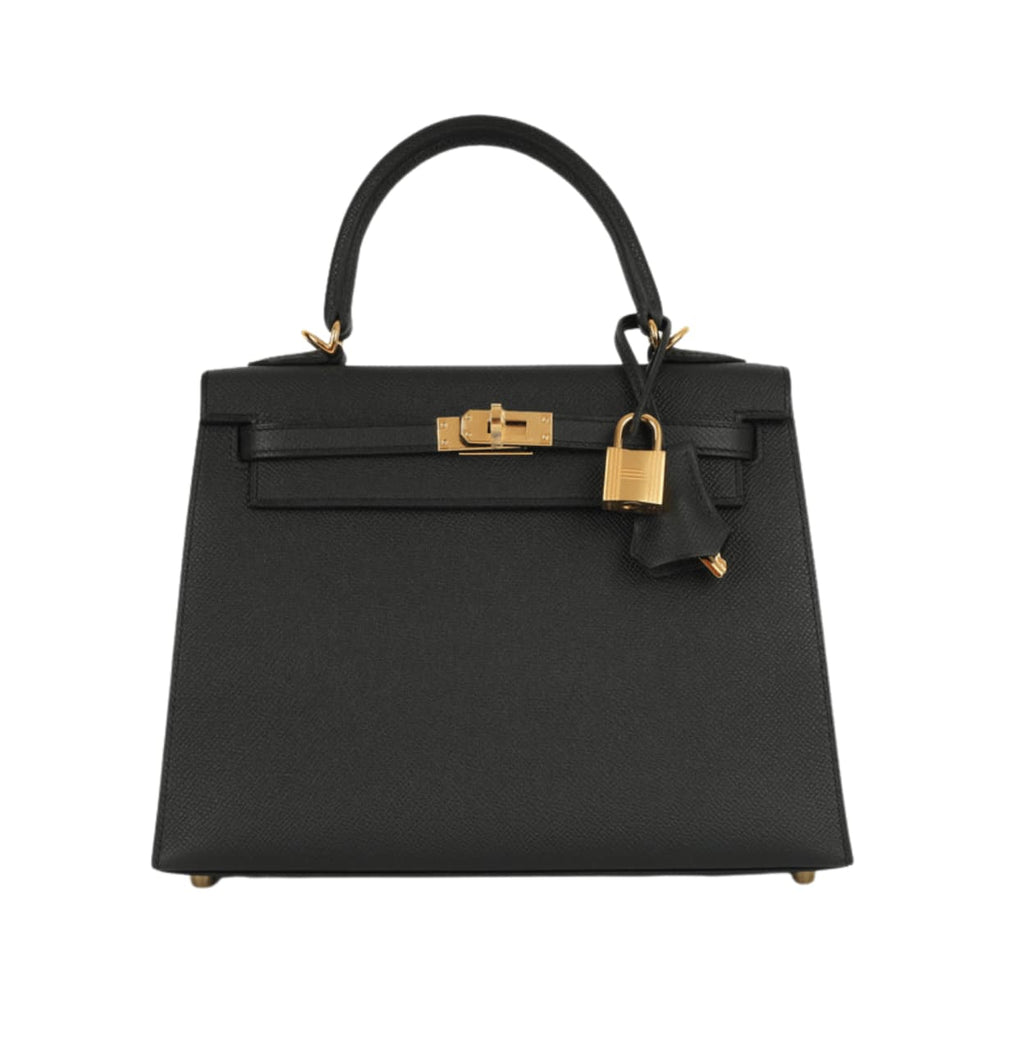 Hermès Bag | Kelly 28 Sellier Handbag Black Epsom Leather
