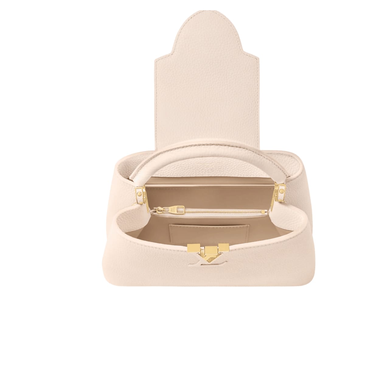 Louis Vuitton Bag | Ćapucines Cream Taurillon Leather