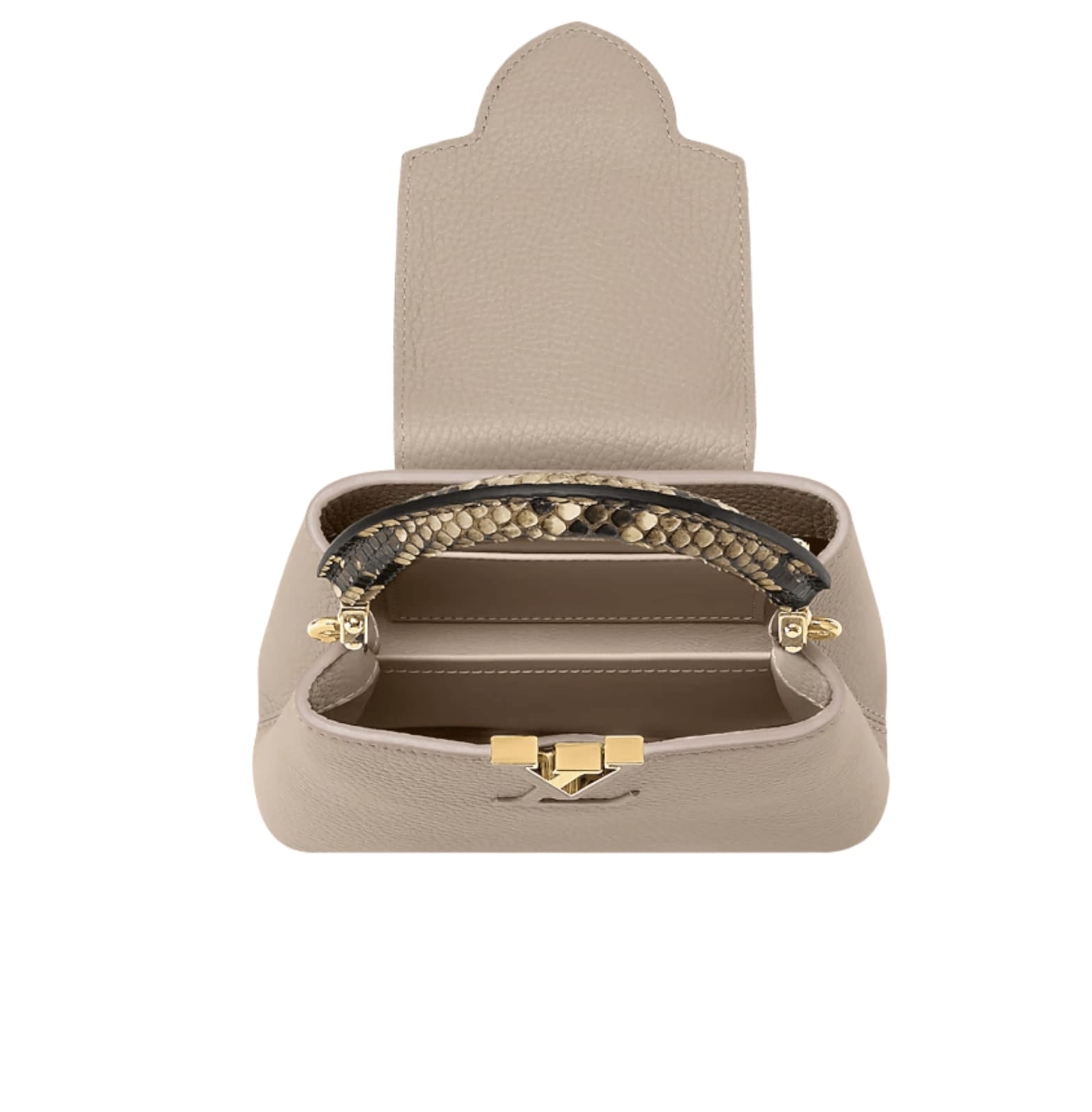 Louis Vuitton Bag | Ćapucines BB Galet Grey Taurillon Leather