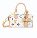 Louis Vuitton Bag | X Takashi Murakami Nano Speedy Multicolor White Canvas