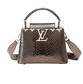 Louis Vuitton Bag | Ćapucines Metallic Python
