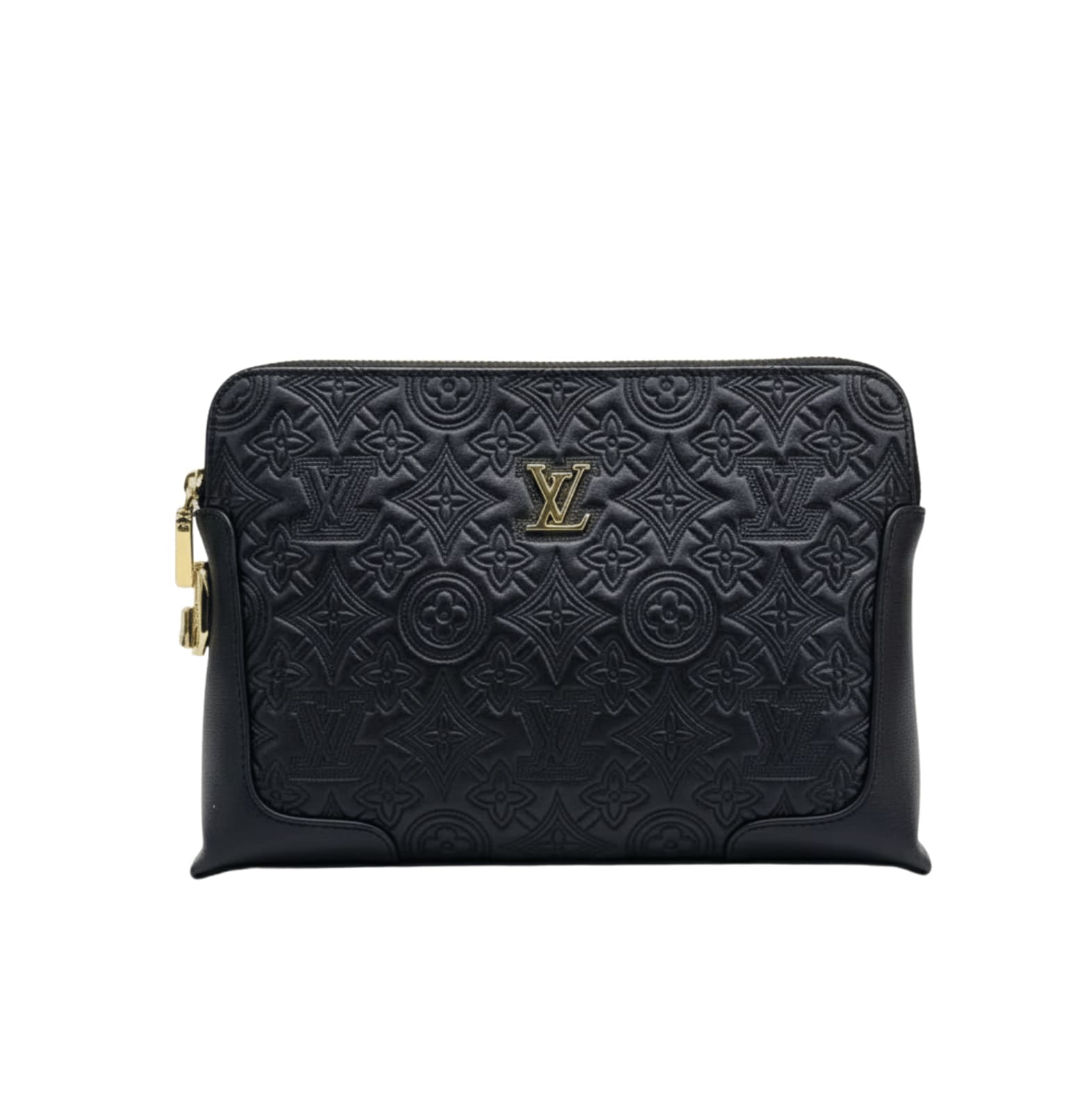 Louis Vuitton Pouch | Black Leather Pouch