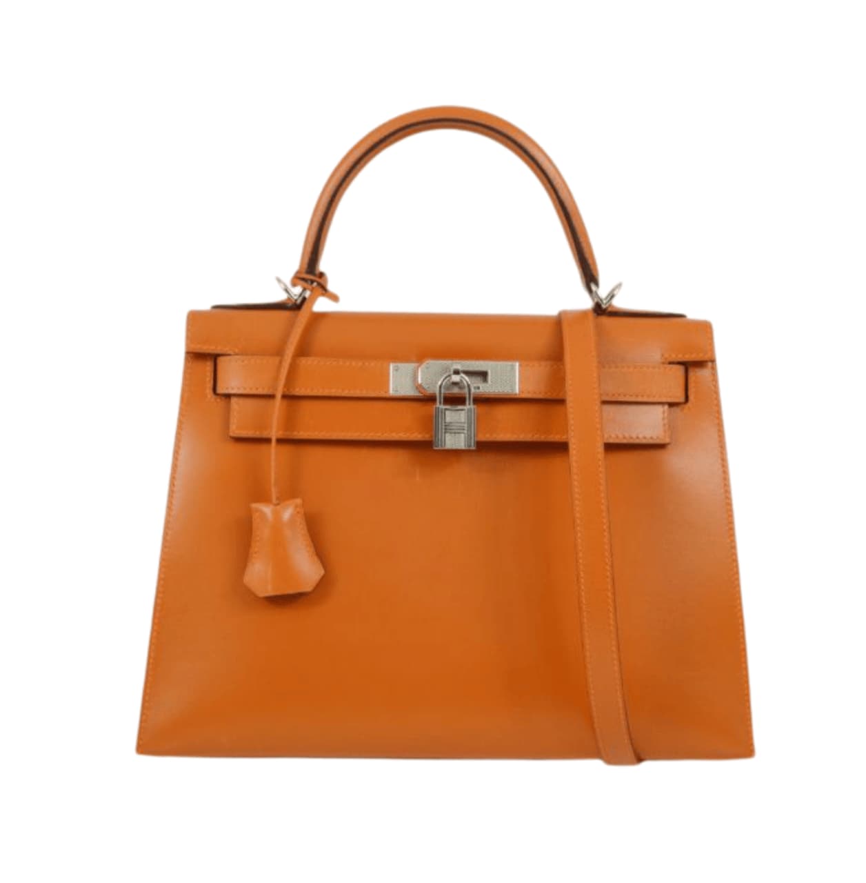 Hermès Bag | Kelly 28 Sellier Bag Bright Orange