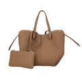 Polène Bag | Cyme Mini Textured Camel Leather