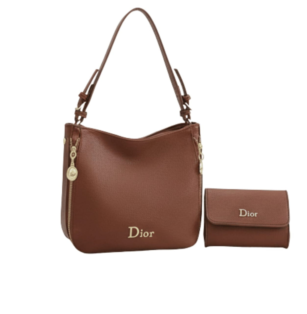 Dior Bag | D-Journey Bag Brown Leather