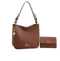 Dior Bag | D-Journey Bag Brown Leather