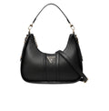 Guess Bag | Noreen Top Zip Shoulder Bag Black Polyurethane