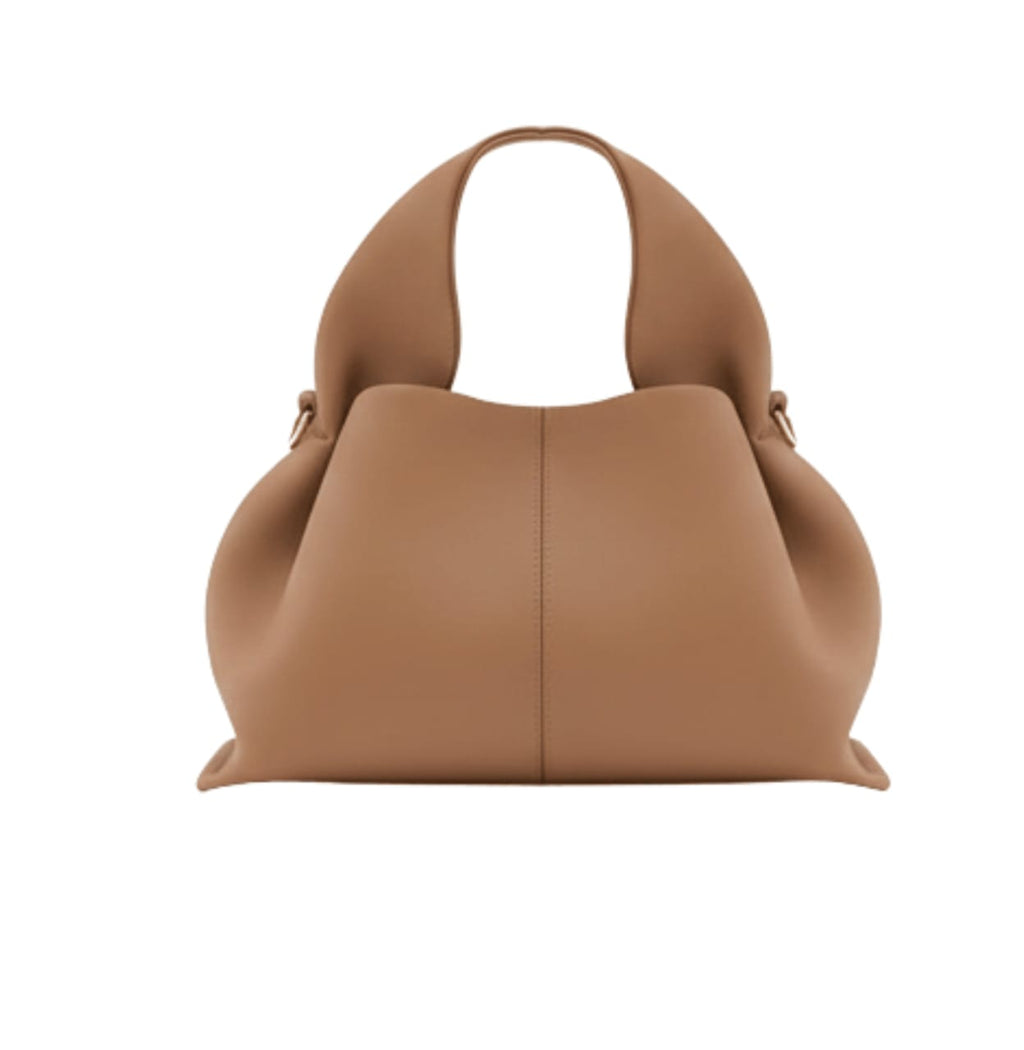 Polène Bag | Numéro Neuf Mini Textured Taupe Leather
