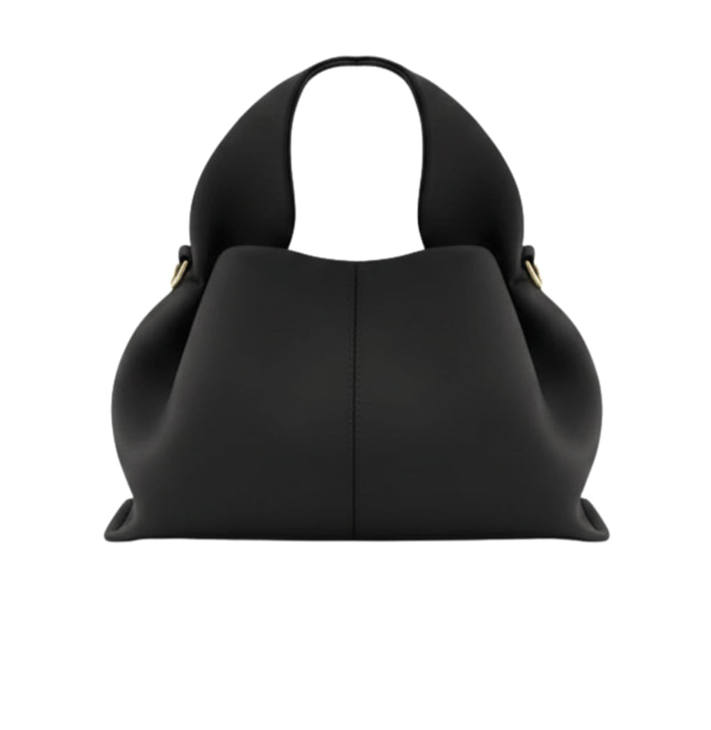 Polène Bag | Numéro Dix Smooth Black Leather