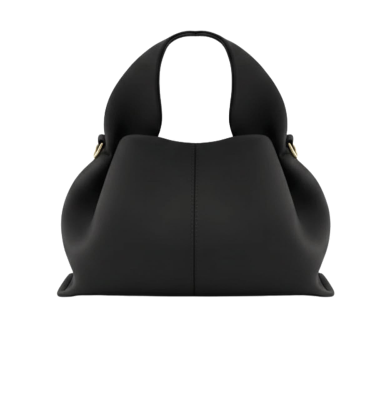 Polène Bag | Numéro Dix Smooth Black Leather