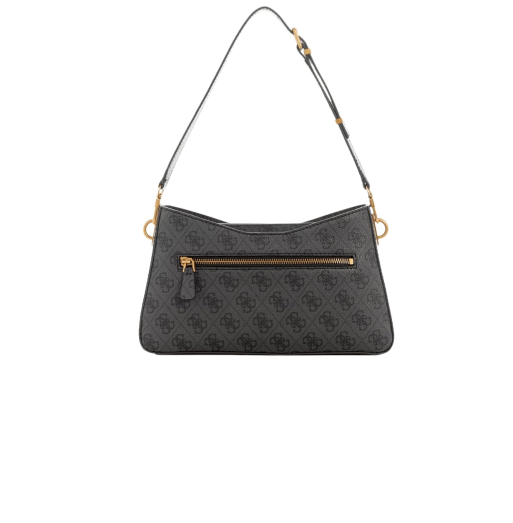 Guess Bag | Coal Logo Printed Elite Shoulder Bag