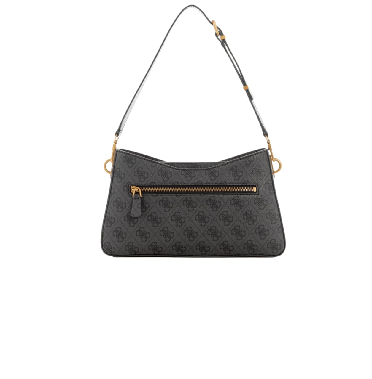 Guess Bag | Coal Logo Printed Elite Shoulder Bag