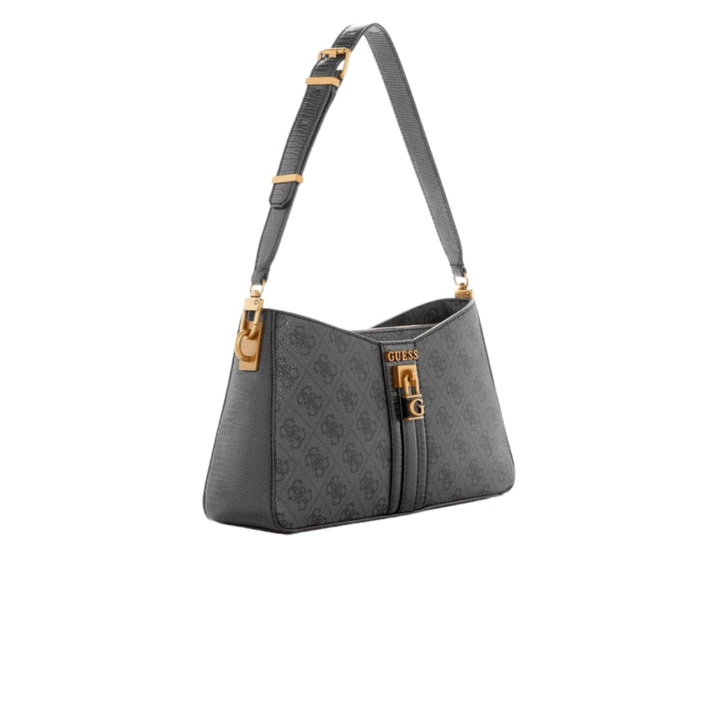 Guess Bag | Coal Logo Printed Elite Shoulder Bag