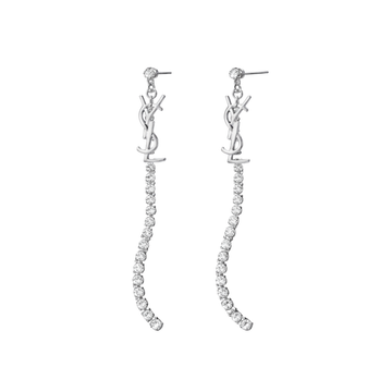 YSL Jewelry | Cassandre Bracelet Silver with Crystals