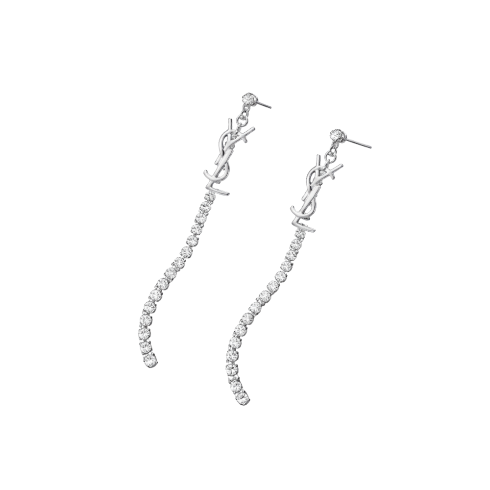 YSL Jewelry | Cassandre Bracelet Silver with Crystals