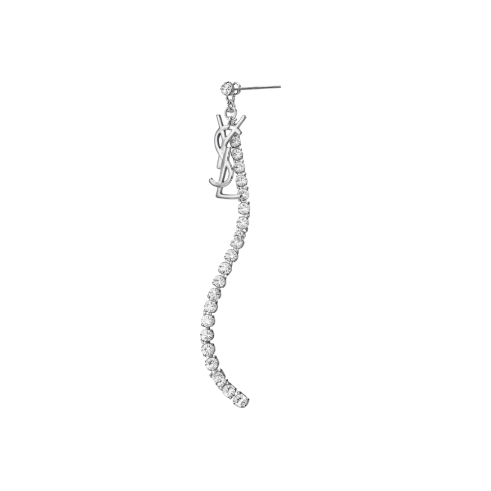 YSL Jewelry | Cassandre Bracelet Silver with Crystals