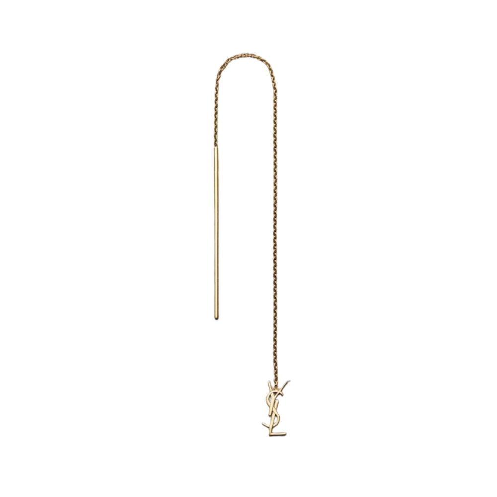 YSL Jewelry | Cassandre Threader Earrings Gold