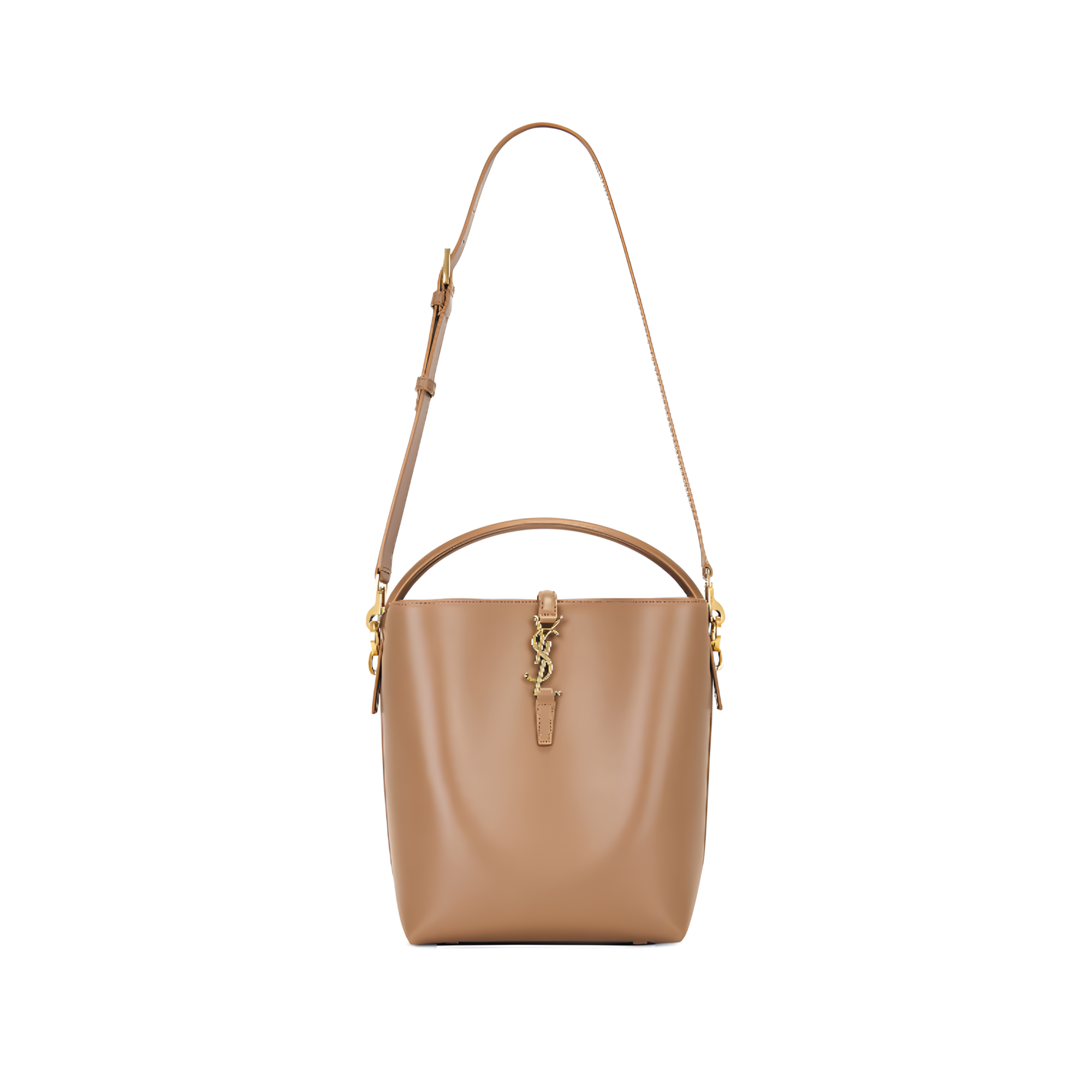 YSL Bag | Le 37 Beige Shiny Leather