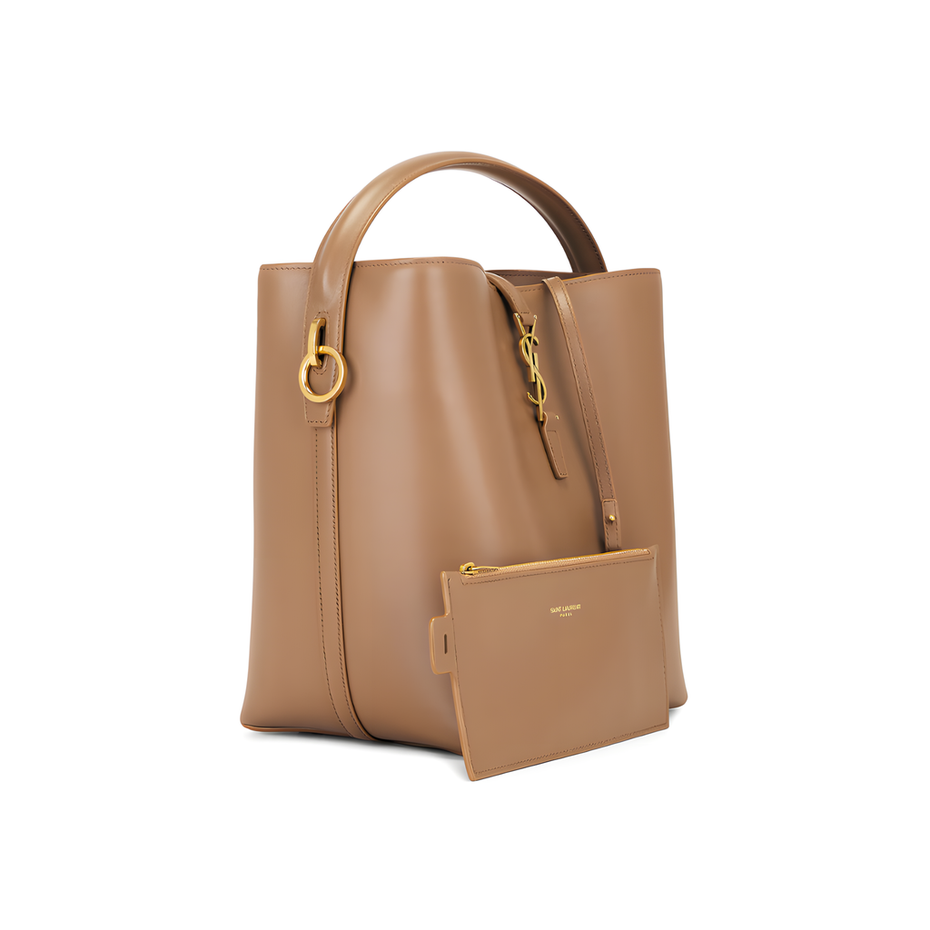 YSL Bag | Le 37 Beige Shiny Leather