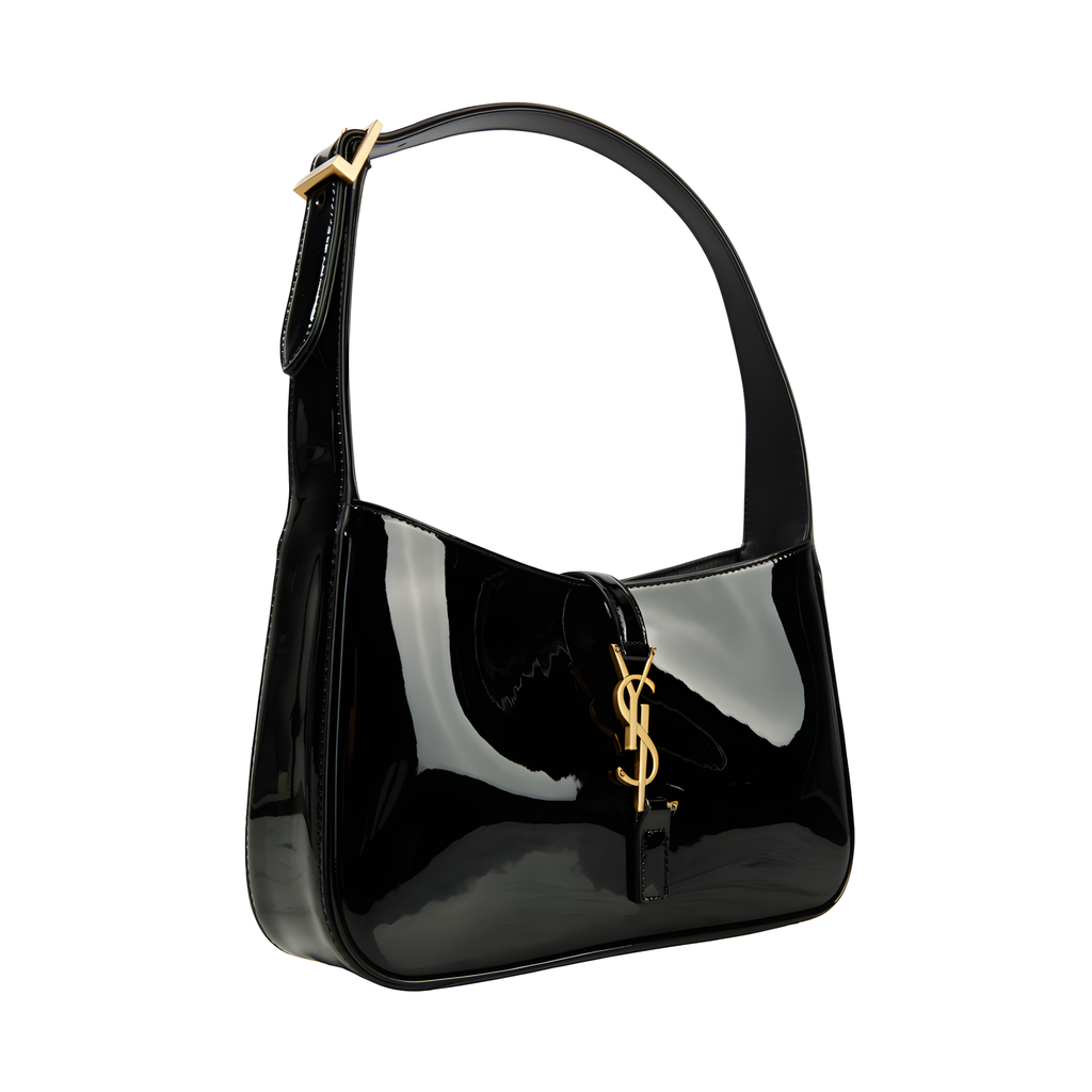 YSL Bag | Le 5À7 Patent Leather Black