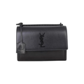 Saint Laurent Bag | Sunset Medium Bag Black Leather