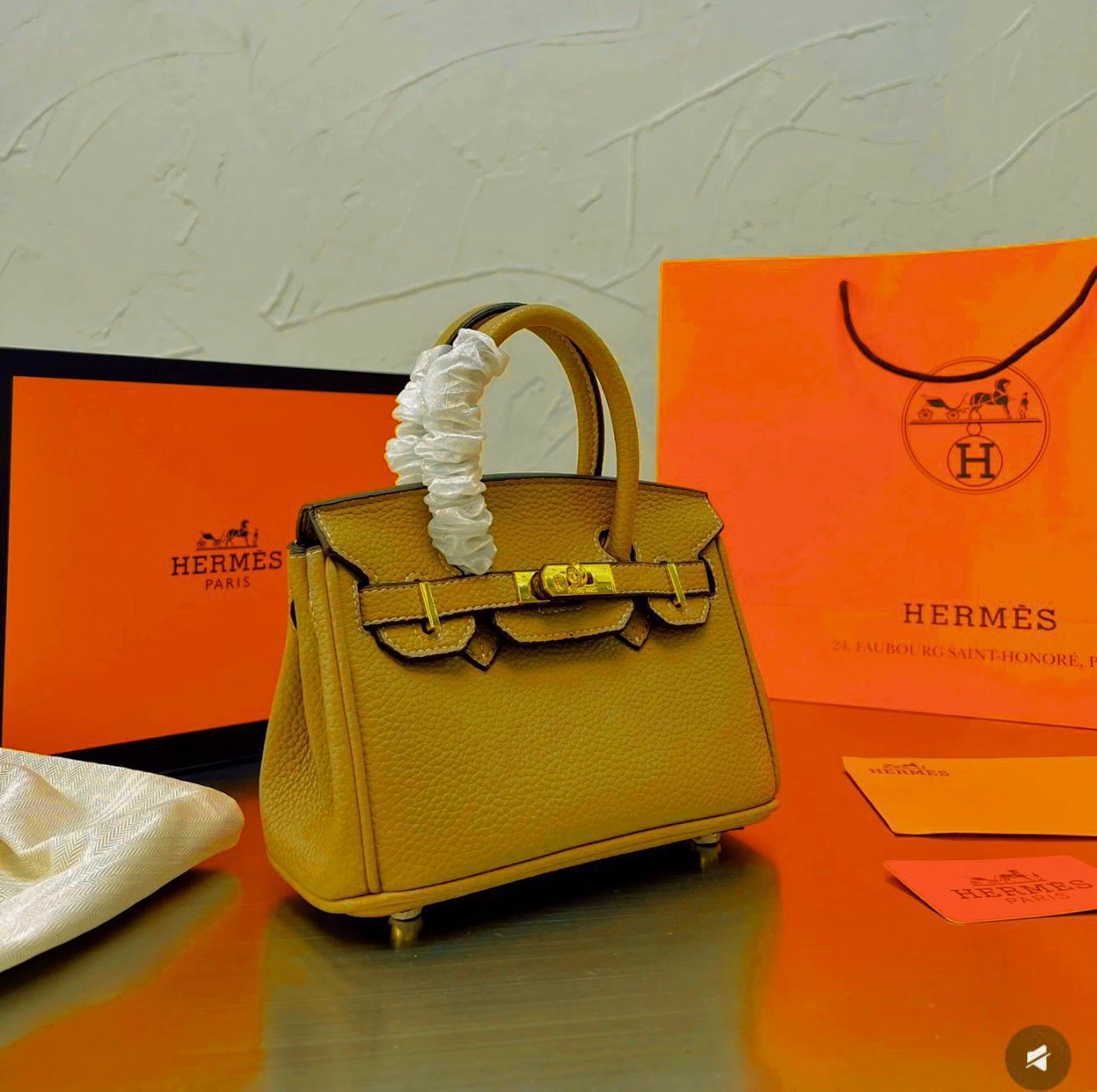 Hermès Bag | Birkin 25 Jaune Ambre
