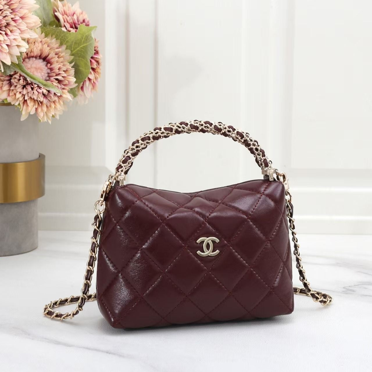 Chanel Bag | 25S Coco Crush Handle Caviar Red LGHW