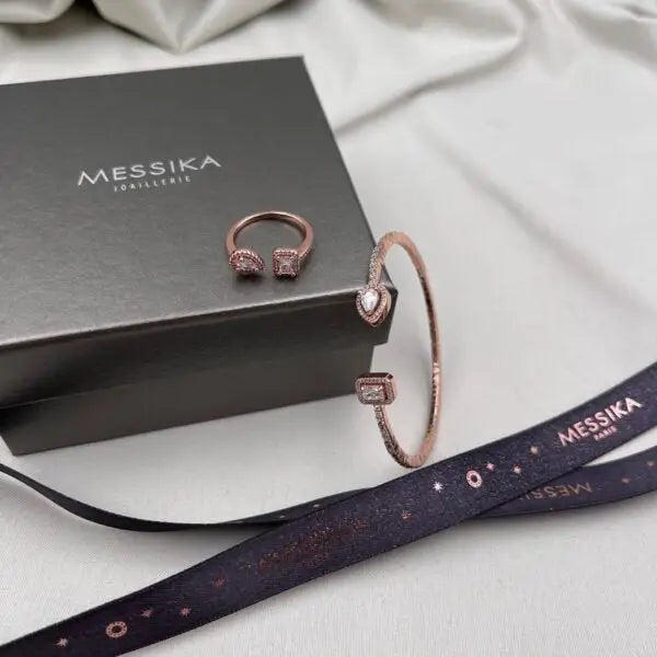 Messika Jewelry | Moi Jewelry Set Rose Gold Diamonds